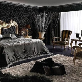 phòng ngủ gothic