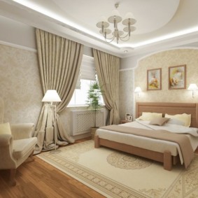 tapis beige dans la chambre