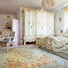 Tapis de chambre baroque