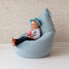 pouf كرسي لأفكار تصميم الأطفال