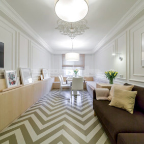 appartement aux couleurs vives et des idées de décoration de style moderne