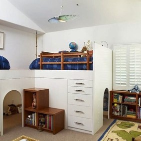 studio pour une famille avec un intérieur photo enfant