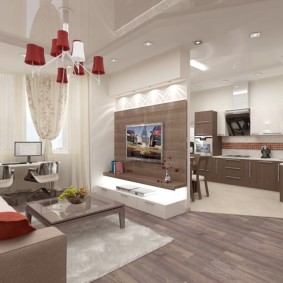 aspectul unui apartament cu 3 camere tipuri de design Brejnevka