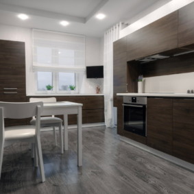 laminate flooring in the apartment types of design
