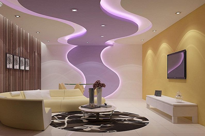 gypsum ceiling for living room decoration ideas