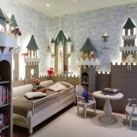 حكاية القلعة في غرفة الأطفال