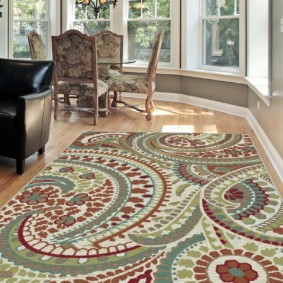 Original handmade carpet pattern