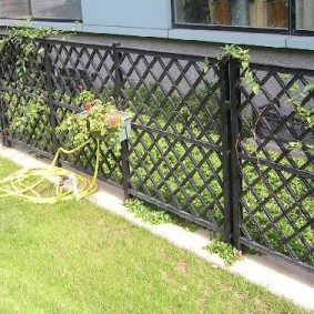 Decorative fence made of quality plastic
