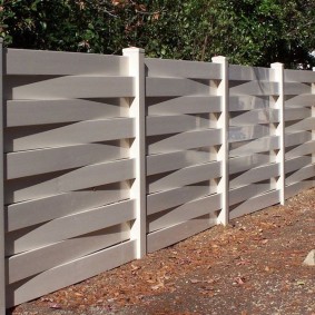 Original wide panel fence