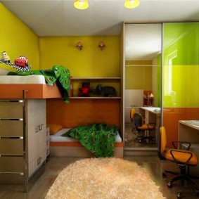 עיצוב חדרי ילדים עם תקרה נמוכה