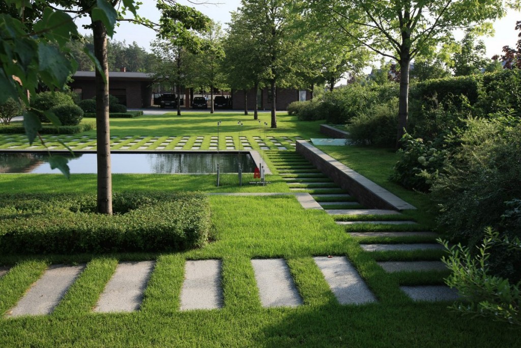 Architektura ogrodu w nowoczesnym stylu
