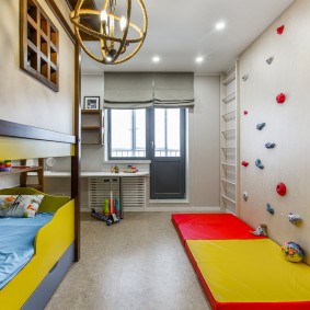 תכנון חדר ילדים עם גישה למרפסת