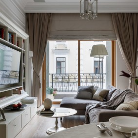 living room modern classic