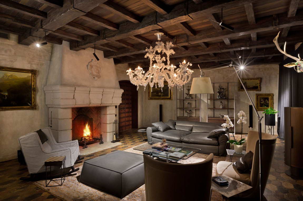 medieval living room
