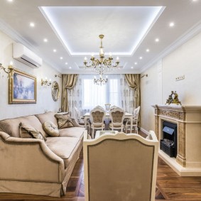 sufragerie în stil clasic