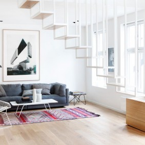 minimalist living room photo