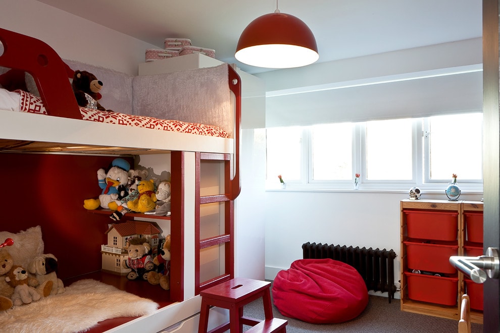 אביזרים פשוטים בחדר השינה של ילדים