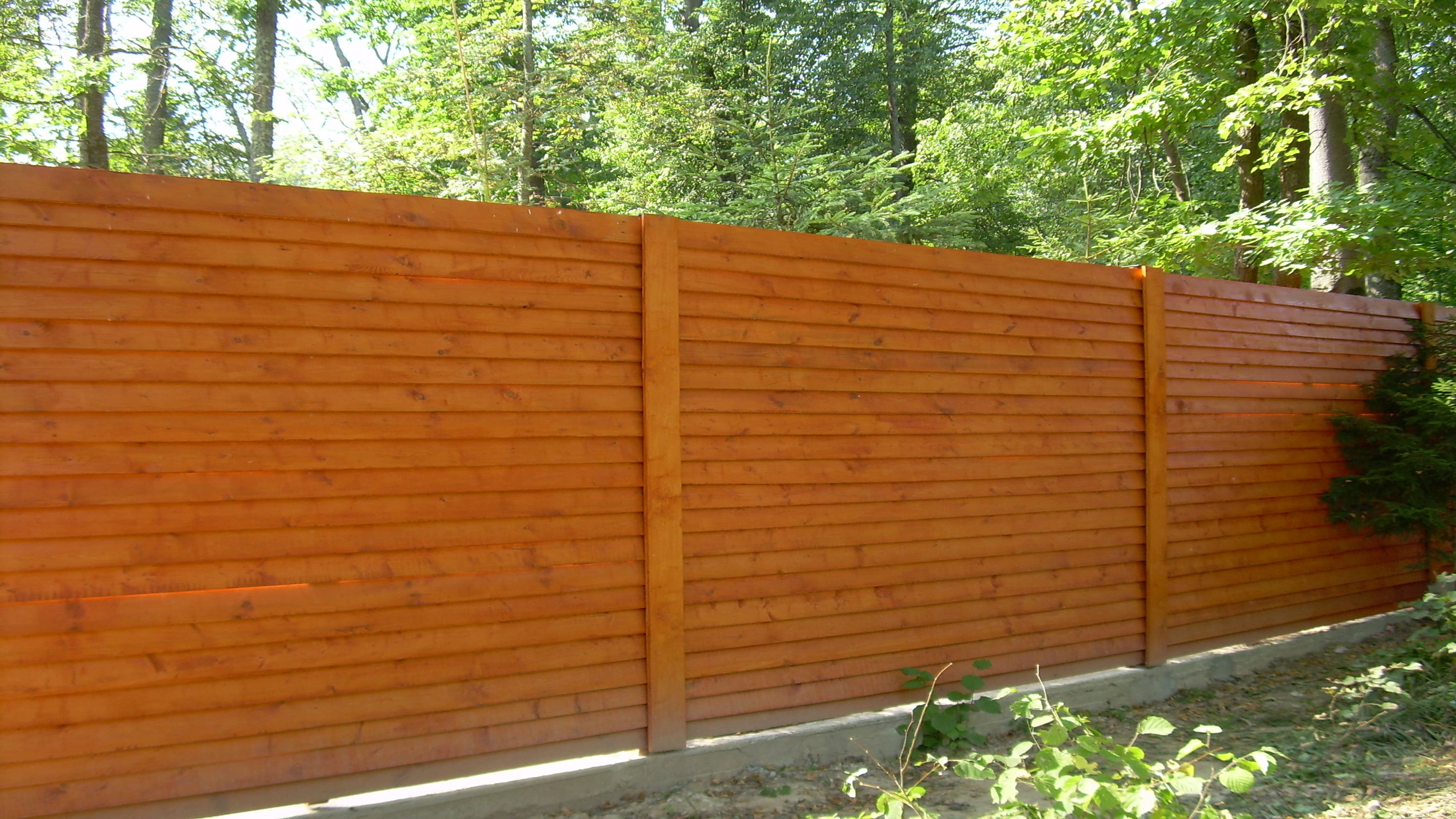 wooden fence american