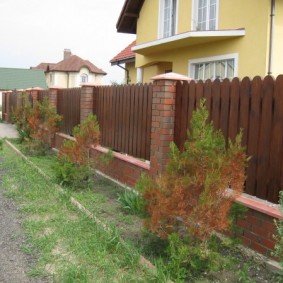 wooden fence clearance photo