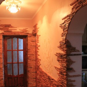 arc de piatră în apartamente idei interioare