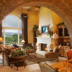 stone arch in apartment options