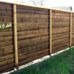 wooden fence for plot photo ideas