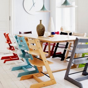 idei de scaun din lemn pentru copii