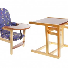 dětské dřevěné židle dekorace nápady