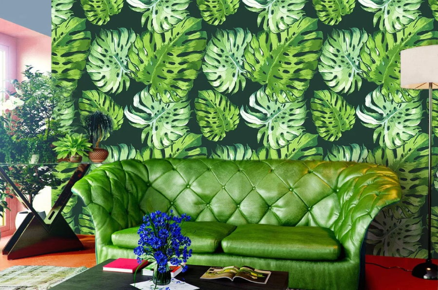 Sofa ruang tamu tropika yang mahal