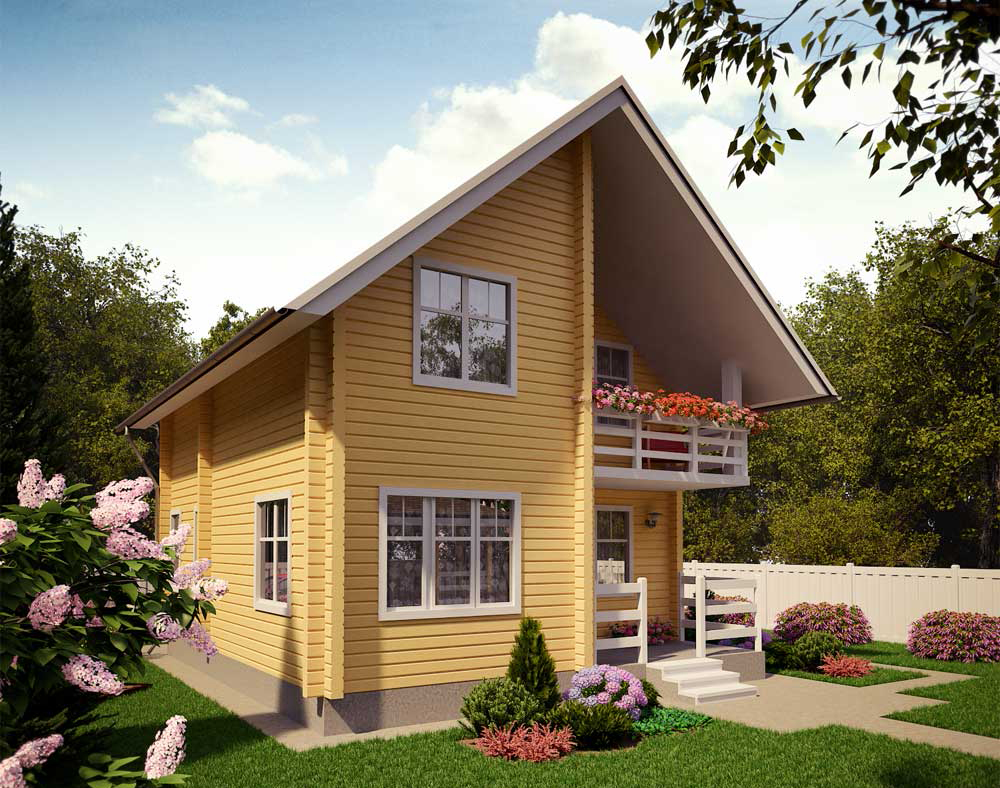 Ξύλινο σπίτι σε αγροτικό οικόπεδο 6 στρεμμάτων