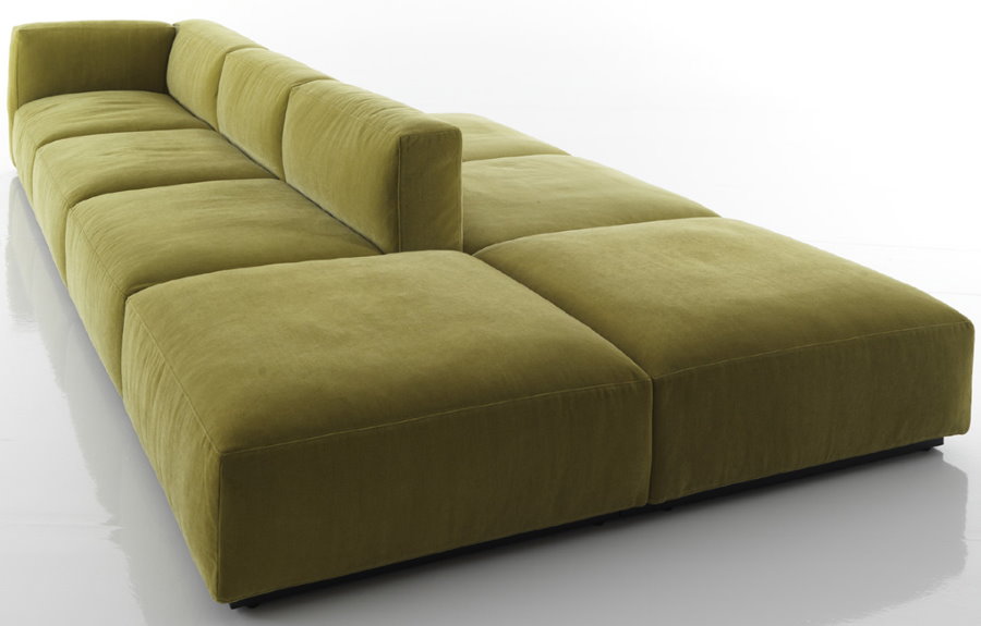Island sofa for a spacious living room