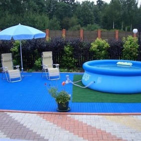 Piscine gonflable de fabrication chinoise