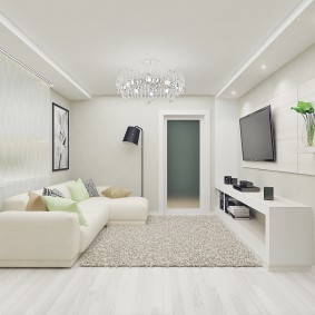 Minimalizmus dizajnu obývacej izby
