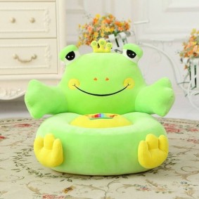 Modèle de chaise de jeu Frog Princess