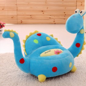 Soft chair Dinosaur for a baby aged 2–4 years