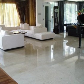 Polymeric flooring sa sala