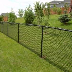 Chain-link fence 1.2 meters high