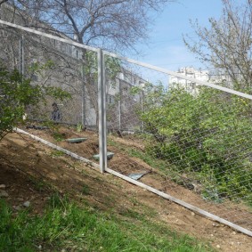 Primjer jednostavne ograde u dijelu s visinama