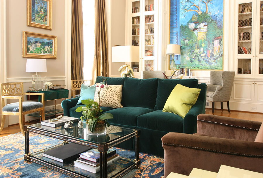 Emerald Upholstered Sofa