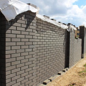 brick fence ideas ideas