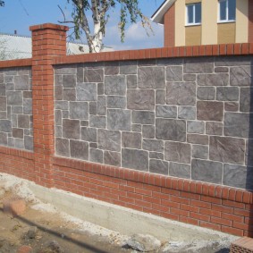 brick fence ideas views