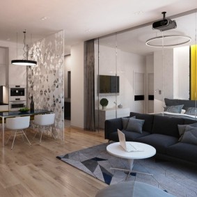 apartment of 40 sq m design ideas