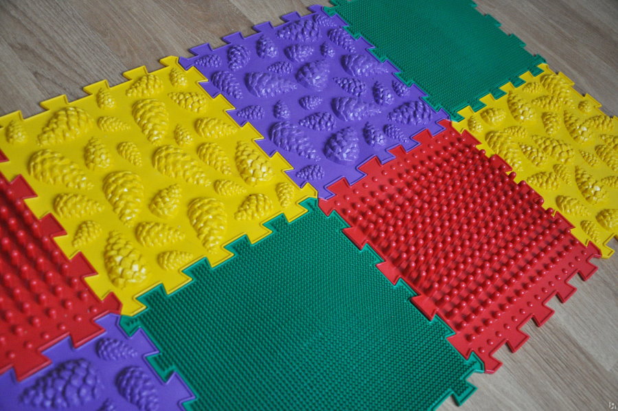 פאזל שטיחים לילדים עם אפקט עיסוי