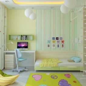 dekorácie modernej detskej izby
