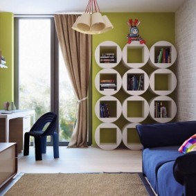 modernus vaikų kambario dizainas
