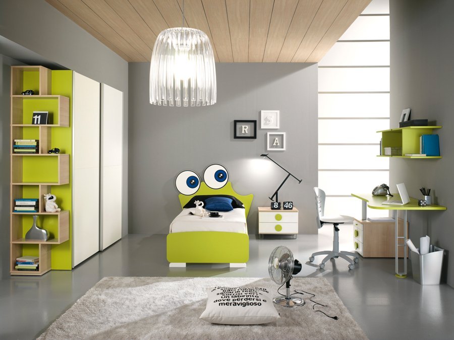 ideas modernas de decoración de habitaciones para niños