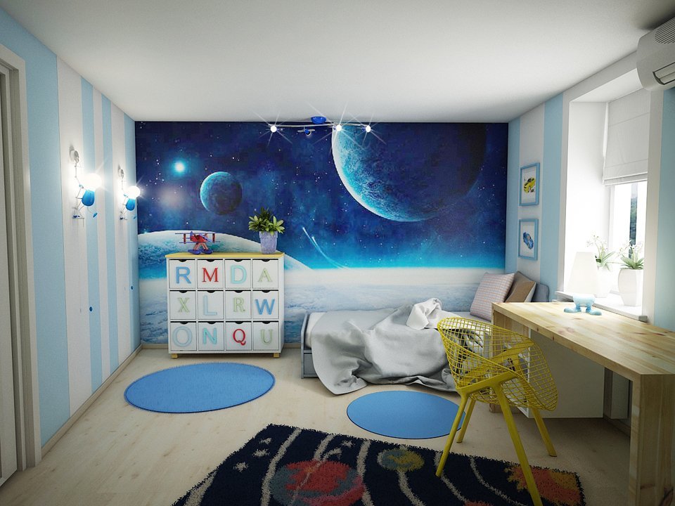 moderni suunnittelu lastenhuoneideoita valokuva