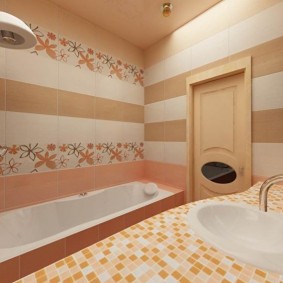 الحمام في خيارات صور خروتشوف