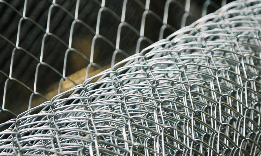 Galvanized wire mesh netting cells