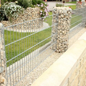 gabion fence options